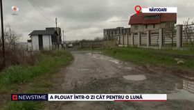 A plouat într-o zi cât pentru o lună